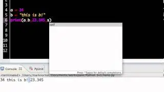 Intro To Python: print method (version 3)