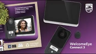 #visiophone tactile et connecté - image 3K - Philips WelcomeEye Connect 3 - ref 531046