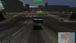 Midtown Madness (Classic - Revisited V3 - Professional) - Circuit #9/CH - Old Town Twist