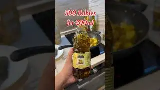 Russia me 200ml सरसों oil 500 Rubles me 😳