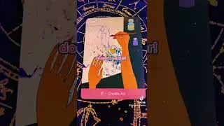 Self Care Sunday~Create Art 🎨👨‍🎨 #cardreading #oraclereading #art