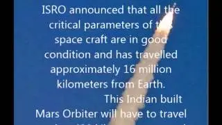 Mangalyan,Mars Orbiter succeessfully completed 100 days of Journey towards Red Planet