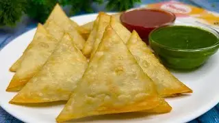 Crispy Cheese Paneer Samosa Recipe | Cheese Paneer Samosa! Ramadan 2023 | Iftaar Special Recipe ❤️