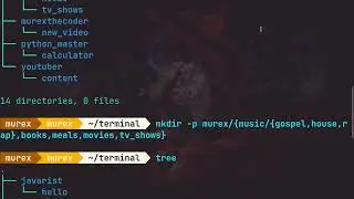 mkdir (make directory) command part 2