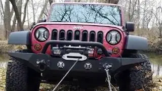 Jeep JKU Tree Pull