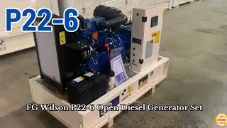FG Wilson P22-6 Diesel Generator Set (Open)