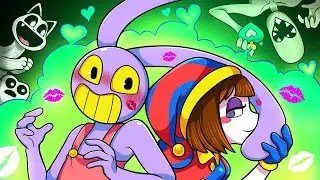 POMNI x JAX LOVE STORY SAD | THE AMAZING DIGITAL CIRCUS ANIMATION  | TQ TOONS