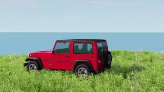 Ibishu Hopper LXT-6 - extreme descent from the mountain | BeamNG Drive