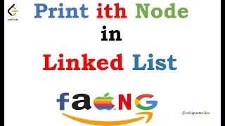 Print ith Node in Linked list | JAVA | DSA