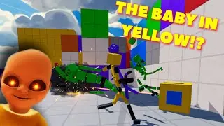 The baby in yellow in fun with ragdolls!? (Fun with ragdolls)