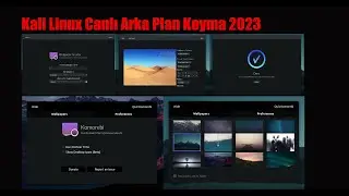 Kali Linux Canlı Arkaplan Seti 2023