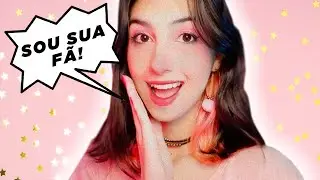 ASMR EU SOU SUA MAIOR FÃ! - Te fazendo perguntas pessoais | Roleplay Português