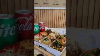 BEST korean tofu pockets with raw fish #youtubeshorts #food #koreancuisine #koreanfood #koreanfoods