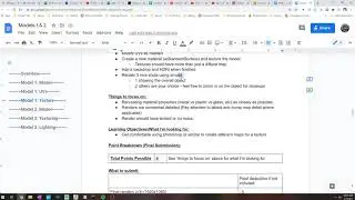 Assignment Review - Model 1 Textures