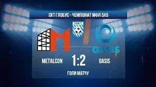 МФЛ ФОРМАТ 5Х5 І METALCON - OASIS I ГОЛИ МАТЧУ