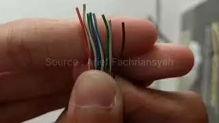 Cara Membuat Kabel Jaringan LAN Straight dan Konektor RJ 45