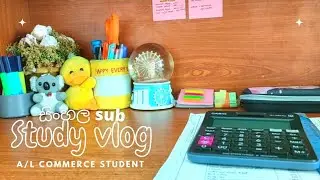 සිංහල Motivational Study Vlog❤️