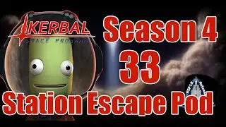Station Escape Pod [33] Kerbal Space Program Career 1.8 Modded