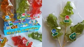 Мультяшные Леденцы на палочке - Фиксики и Собачий патруль