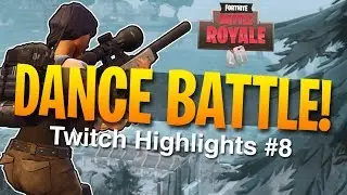 DANCE BATTLE - Tfue Fortnite Twitch Highlights #8