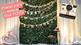 DIY - PAINEL PARA TIRAR FOTO EM CASAMENTO