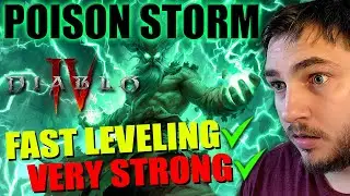 Diablo 4 - POISON STORM Druid Build (VERY FAST LEVELING) Season 10 Guide