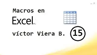 Macros en Excel - Programación 15-Suma con Macros
