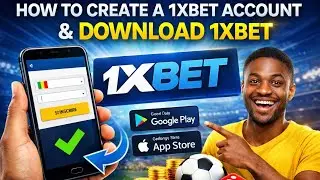 how to create a 1xbet account and download 1xbet