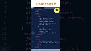 Create Heartbeat ♥  || HTML & CSS 🔥