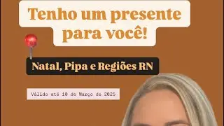 TENHO UM PRESENTE PARA VOCÊ