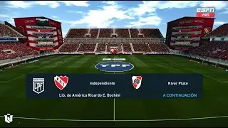 Independiente vs River Plate ● liga Profesional 2024 ● PES 2021