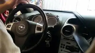 как снимается панель приборов опель корса