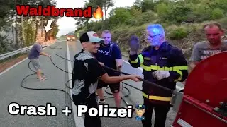 RIDEOUT ENDET IM WALDBRAND
