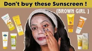 Best Sunscreen for Indian Brown Girls | No whitecast #Review