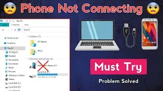 Live Solve | USB options NOT showing When android connected to PC