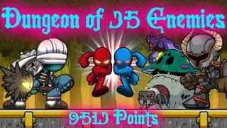 Magic Rampage Competitive Mode - Dungeon of 35 Enemies - Priest Gameplay