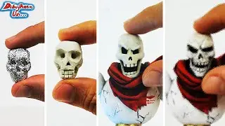 How to make REALISTIC Papyrus Clay Sculpture from Undertale || Sculpting Papyrus || Draw me a...