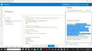 Multiple Responses Bot Composer