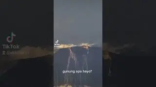 lihat gunung tertinggi dari pesawat