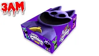 DO NOT UNBOX MYSTERY LEGO CATNAP BOX AT 3AM!! *CURSED POPPY PLAYTIME TOYS*