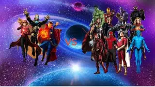 Dr Fate and Dr Strange & Wanda vs marvel and dc #avengers