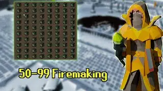 I CAN'T LEAVE UNTIL 99 FIREMAKING | OSRS GIM #2