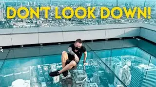 HIGHEST rooftop bar in BANGKOK | MAHANAKHON SKYWALK