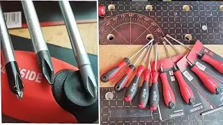 Parkside VS. Powerfix VS. Wiha. Screwdrivers Test.