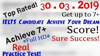 IELTS Listening Practice Test 2019 With Answers | 30.03.2019