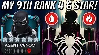 6 Star Rank 4 AGENT VENOM Gameplay - 32+ ENDGAME BOSSES!! MAXIMUM SHOWCASE!!!
