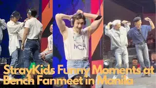 StrayKids Funny Moments at BenchXStraykids in Manila