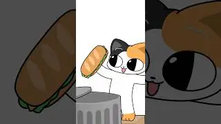 Stray cat in Block Blast