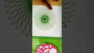 Spirograph drawing #shorts #spirograph #ytshots #art#drawing#viral