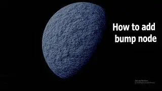 How to add bump node
